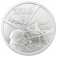 Остров Вознесения 1 крона 2023 RAF Dambusters — 80 лет рейда на дамбы, Proof, Cu-Ni с покрытием серебром .999